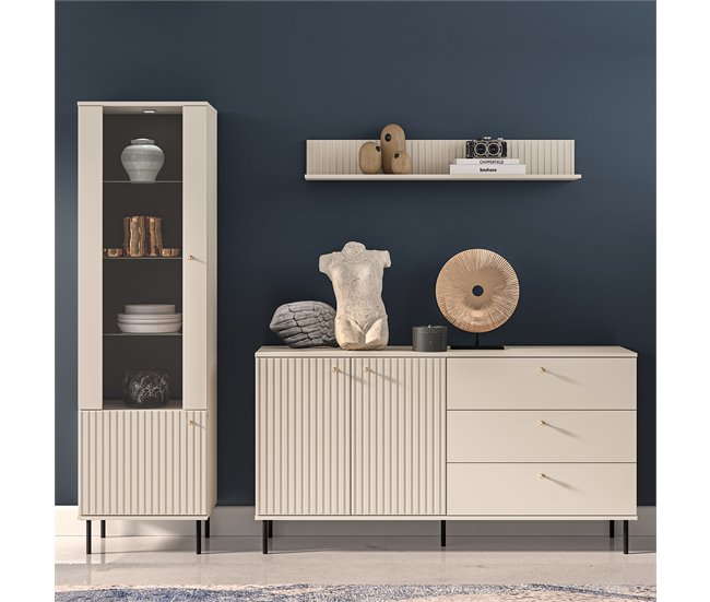 Estante mural Nova Beige