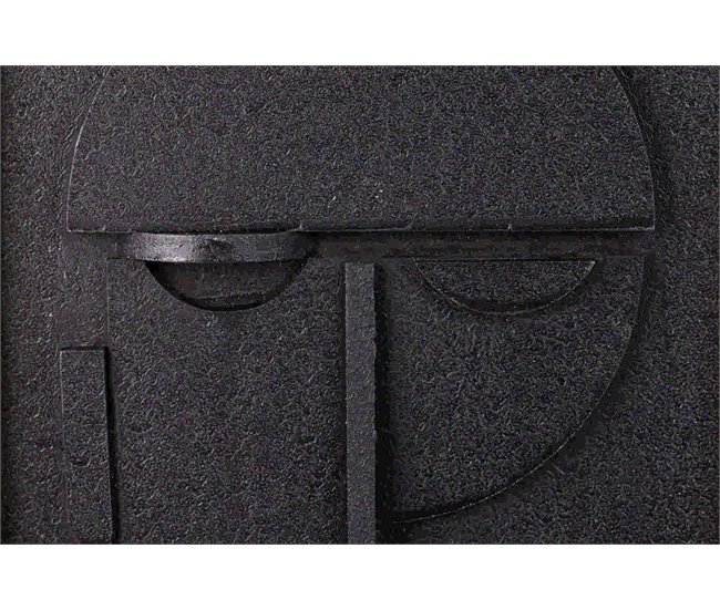 Cuadro Madera Adda Home Negro