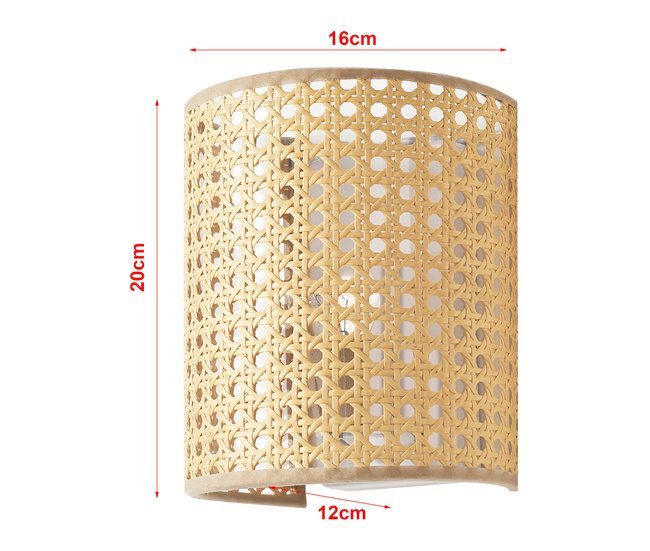 3 Lámparas de pared Ascot 1x E27 [lux.pro] Beige