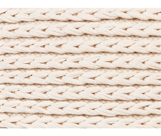 Beliani Puf DAMAN Beige