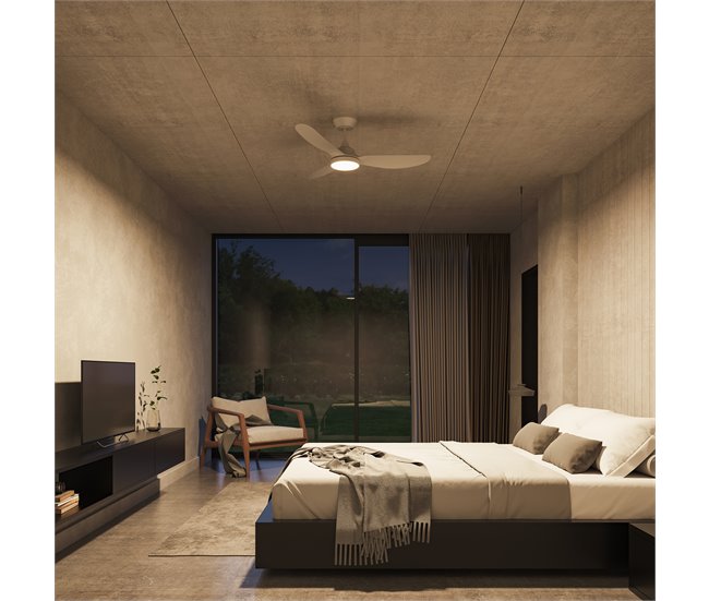 Ventilador techo HOIAN marca SABA Blanco