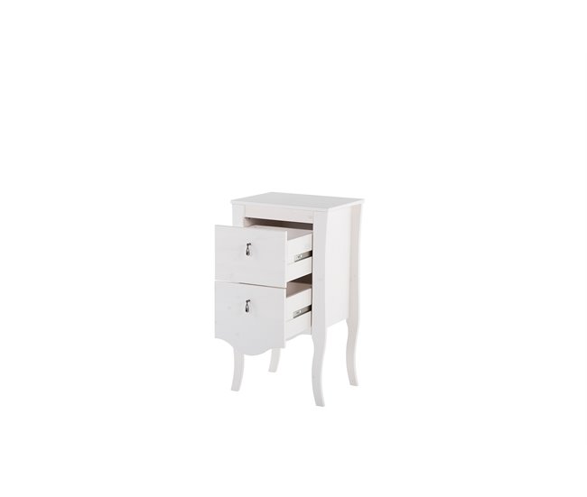 ARMARIOS LATERALES ELISABETH 45 Blanco