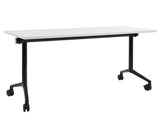 Beliani Escritorio plegable CAVI 160x60 Blanco