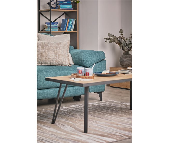 Mesa de centro rectangular SINDI Roble