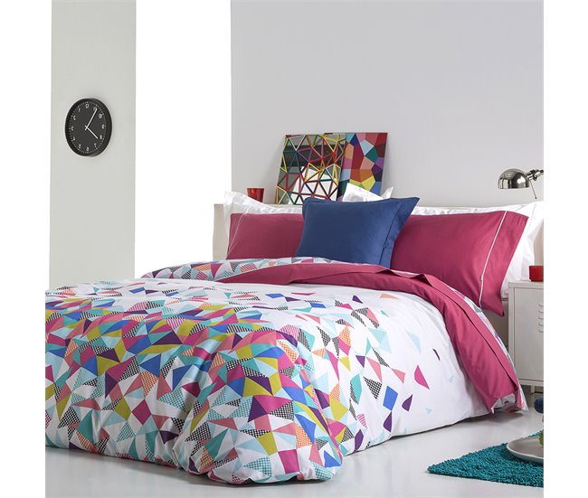 Funda nórdica ECHO Fucsia