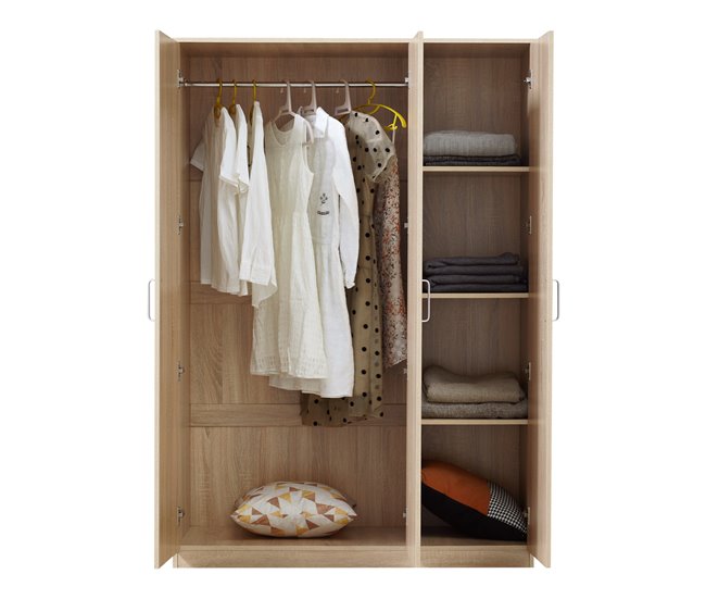 Armario Ropero Bodolz 120 Roble