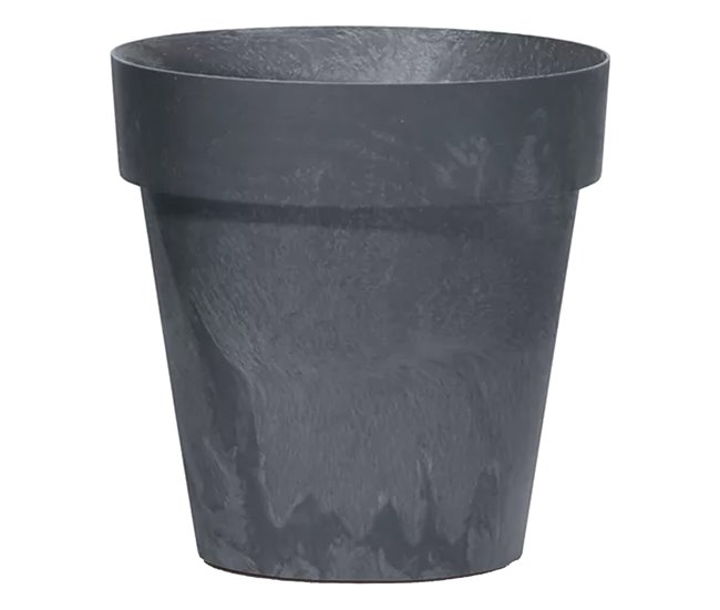 Maceta Cube Beton Effect 7L Antracita