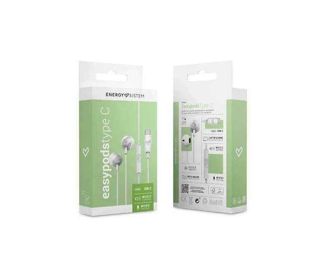 Auriculares EasyPods Type C Snow Multicolor