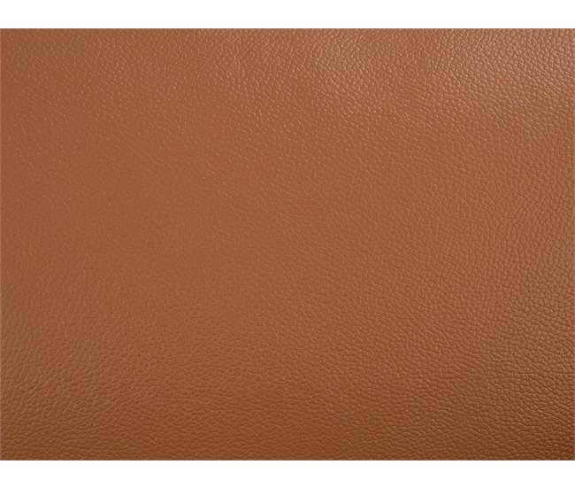 Beliani Sofá de 3 plazas Piel sintética NARWIK Dorado