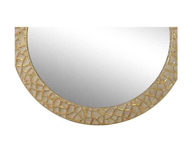 Espejo de pared Dorado