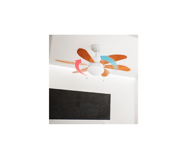 Ventilador de techo EnergySilence Aero 360 Cecotec Naranja