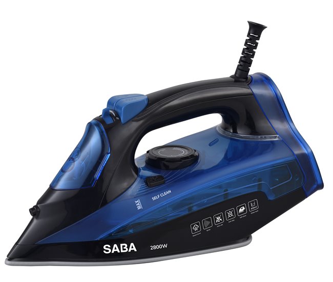 Plancha vapor SABA SB-PLS-2023 2800W Azul/ Negro