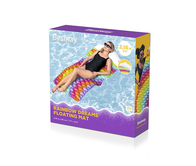 Colchoneta Hinchable Multicolor