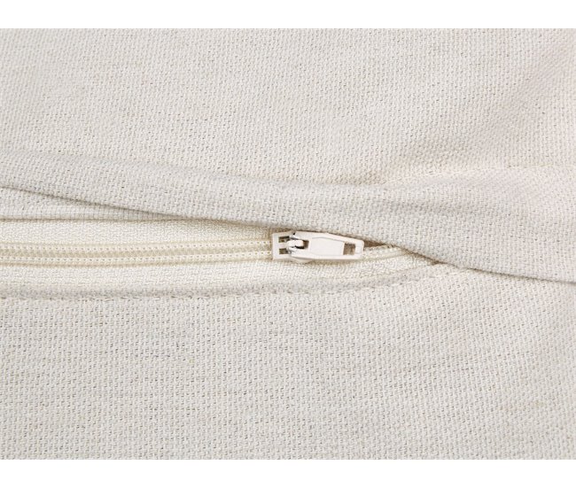Beliani Cojín decorativo FUSSEL Beige