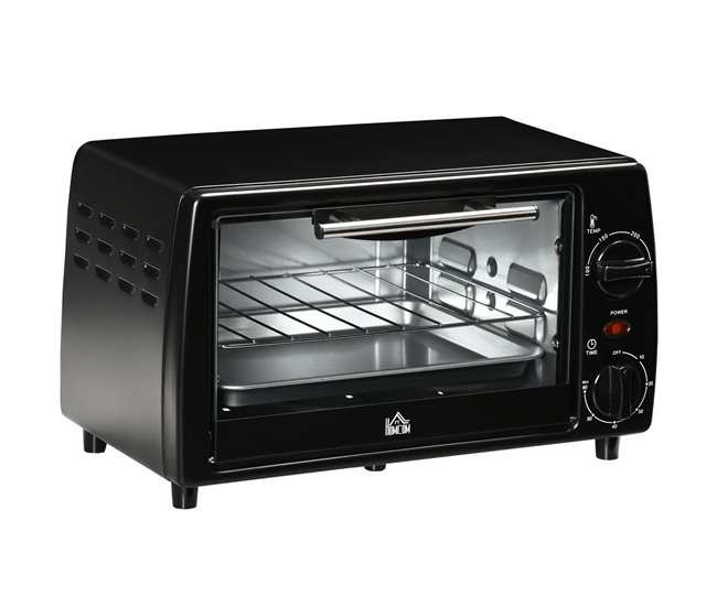 Horno Eléctrico Sobremesa Negro