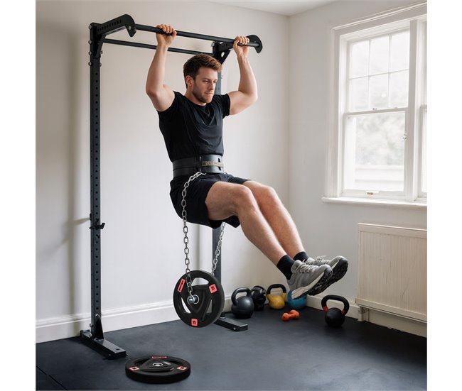 Discos de Pesas Metal, Caucho SPORTNOW, deportes y ocio - pesas Negro