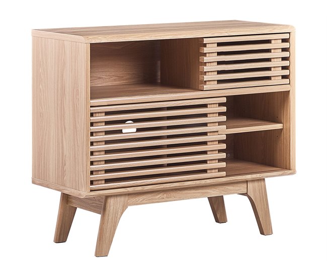 Beliani Aparador CLEVELAND 79 Marron