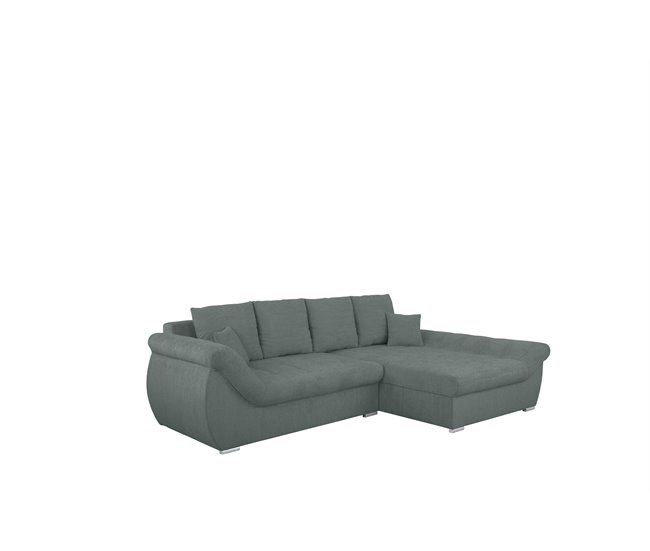 Chaise longue con cama y arcón EDEN Verde