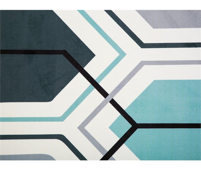 Beliani Alfombra de pelo corto GIRESUN 80x150 Gris Oscuro