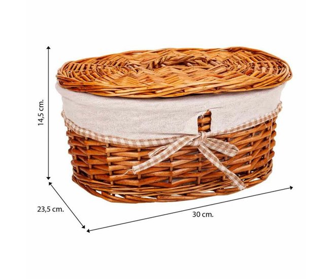 Cajas de almacenamiento Marron