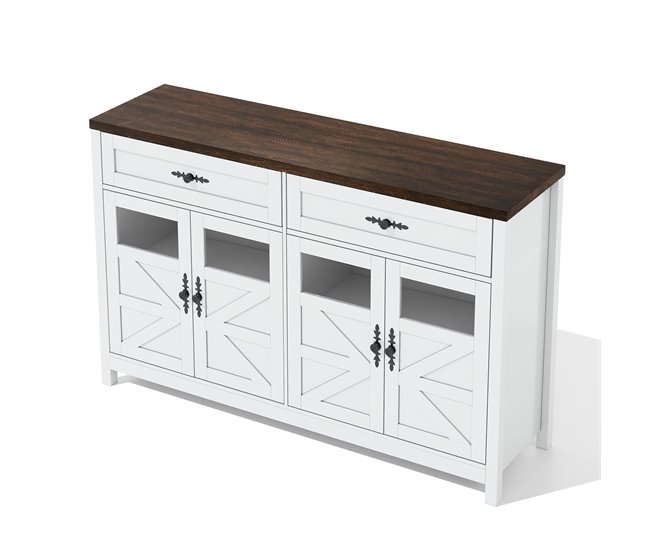 Aparadores Natural/ Blanco