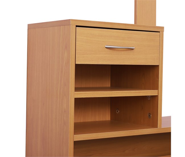 Conjunto Muebles de Entrada Tablero de partículas HOMCOM 90 Blanco