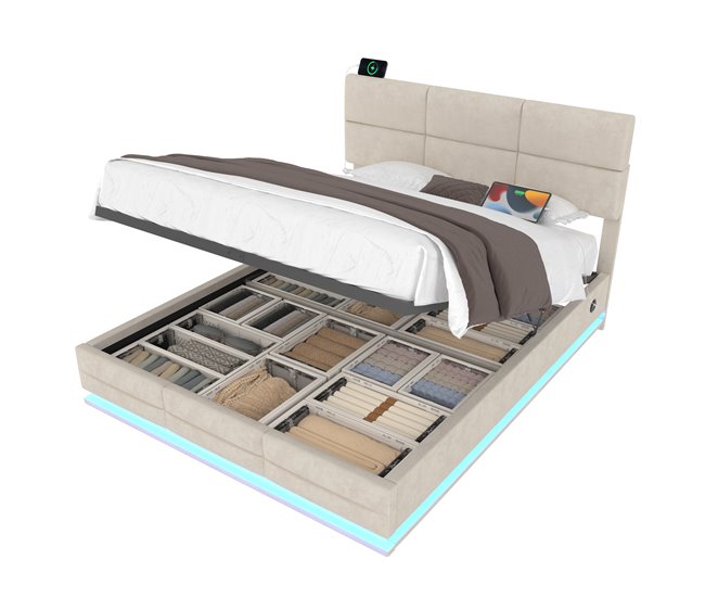 Canapés abatibles Beige