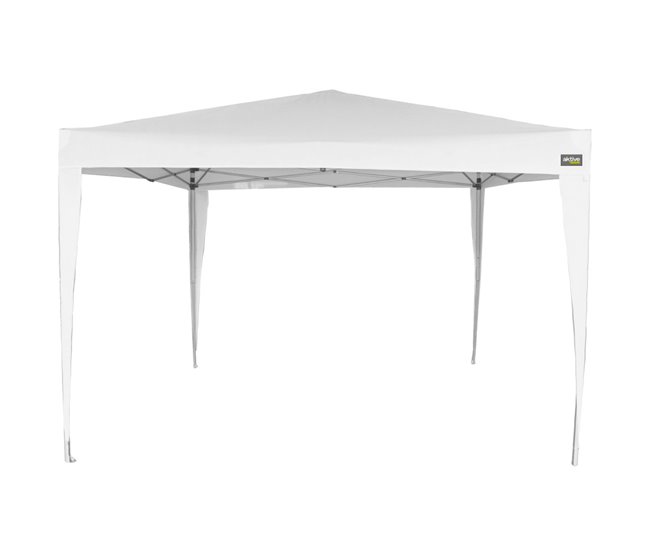 Cenador plegable poliéster UV50 Aktive Blanco