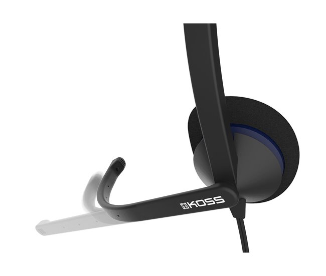 Auriculares con cable KOSS CS200 USB Negro