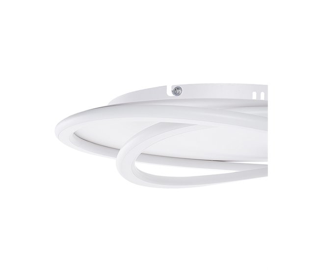 Beliani Lámpara de techo LEYLAN Blanco