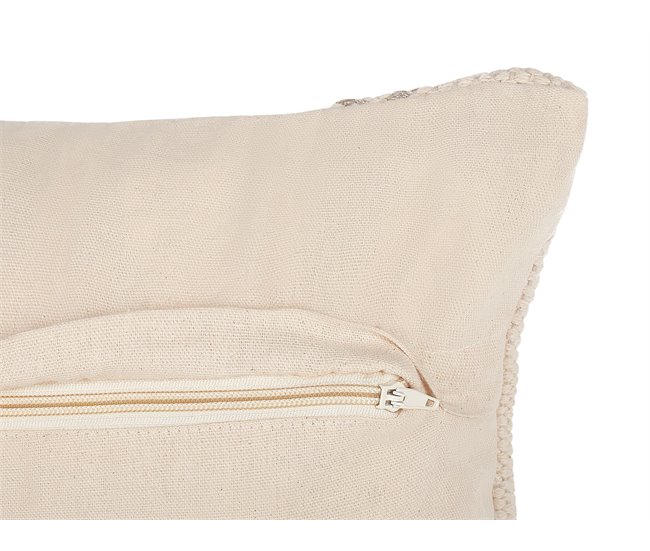 Beliani Cojín decorativo VAYALI Beige