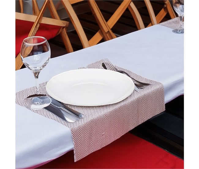 Plato plano Blanco