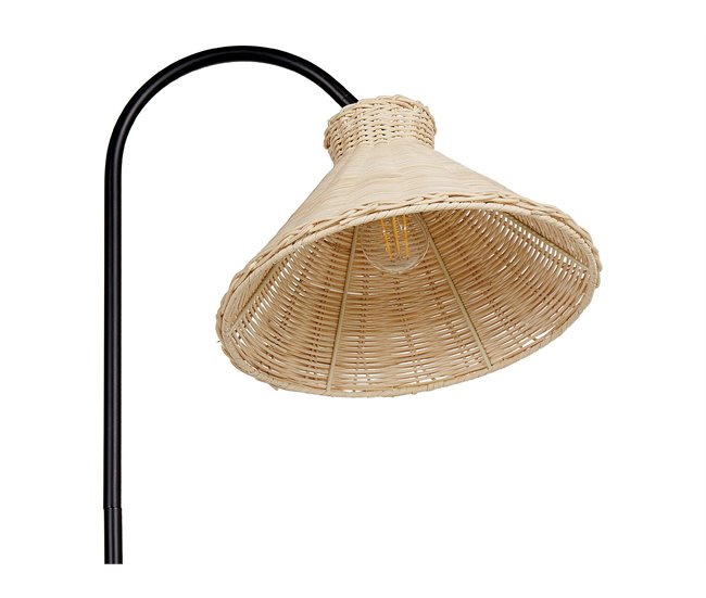 Beliani Lámpara de pie KERIAN Natural