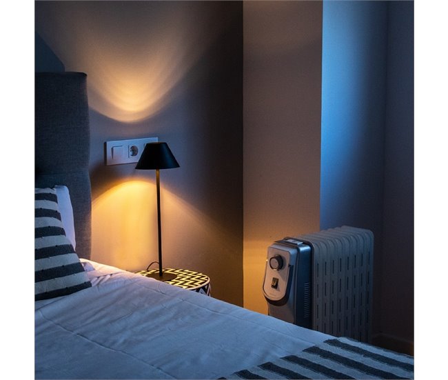 Cecotec Radiador de aceite ReadyWarm 9000 Space 360 Black Blanco