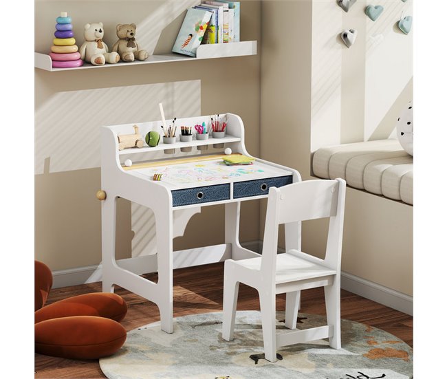 Escritorio Infantil MDF AIYAPLAY Blanco