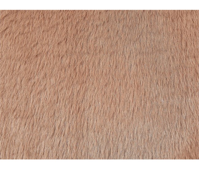 Beliani Cojín decorativo ACHILLEA Marron Claro