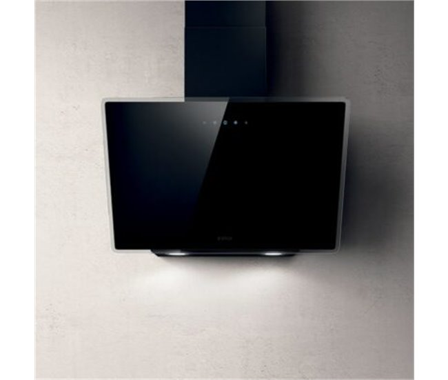 Campana decorativa inclinada SHIRE Negro