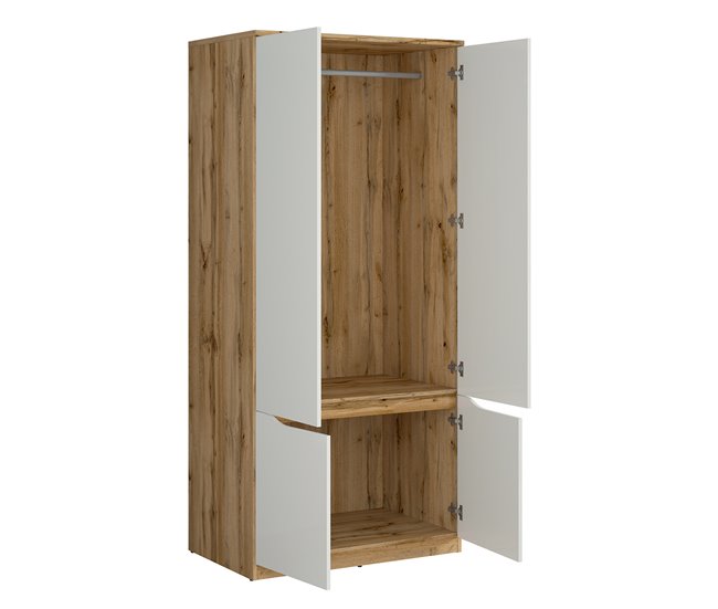 Armario 2 puertas June Madera