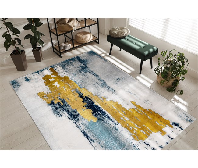 Alfombra EMERALD exclusivo 1025 glamour 140x190 Multicolor