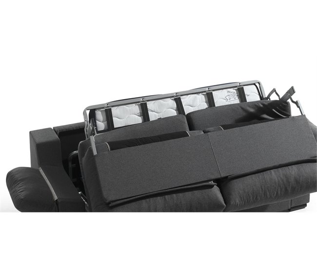 Sofá cama NELLY 3 plazas Gris Oscuro