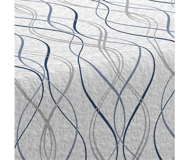 Colcha Bouti Estampada + Fundas Cojines Sortelha 