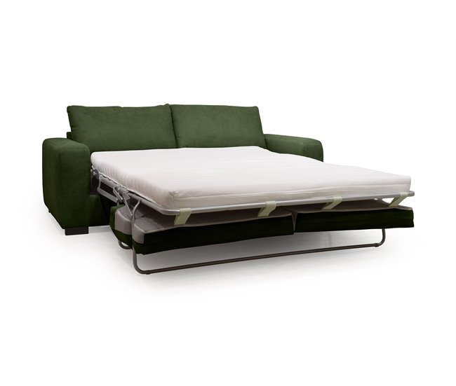 Sofá cama SWEET 2 plazas con apertura italiana Verde