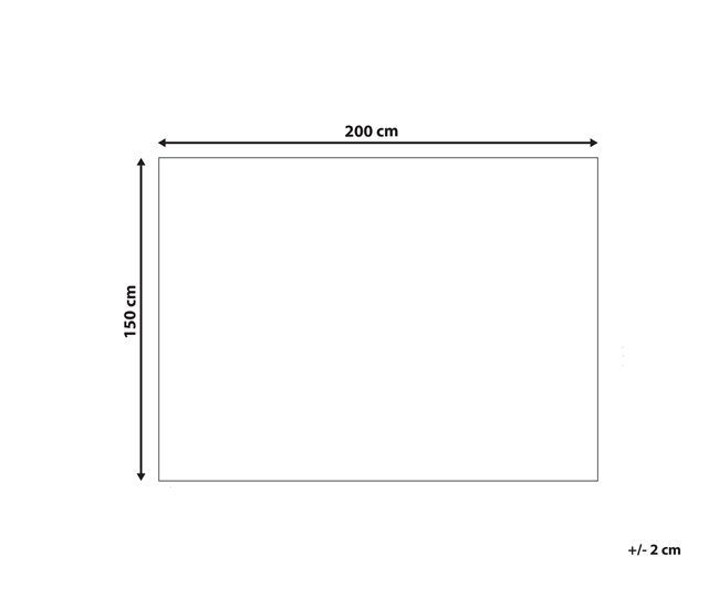 Beliani Manta SALKA Rosa Talco