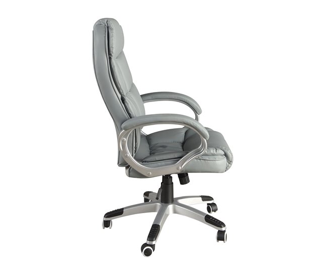 ANGEL CERDA Silla oficina giratoria polipiel Gris