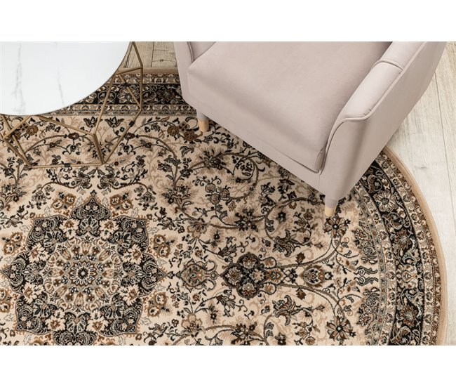 Alfombra de lana POLONIA oval KORDOBA 170x235 Marron
