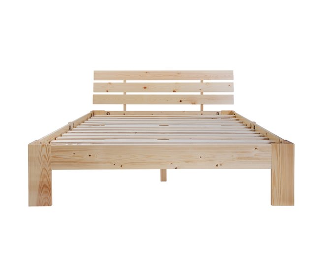 Camas de matrimonio 144x210 Natural