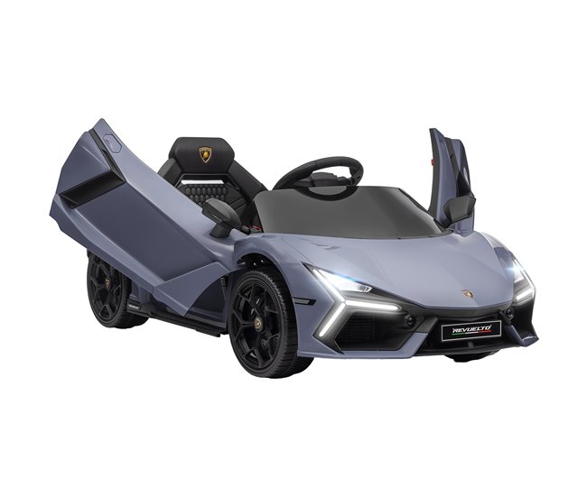 Coche Eléctrico Infantil PP, Acero AIYAPLAY Gris