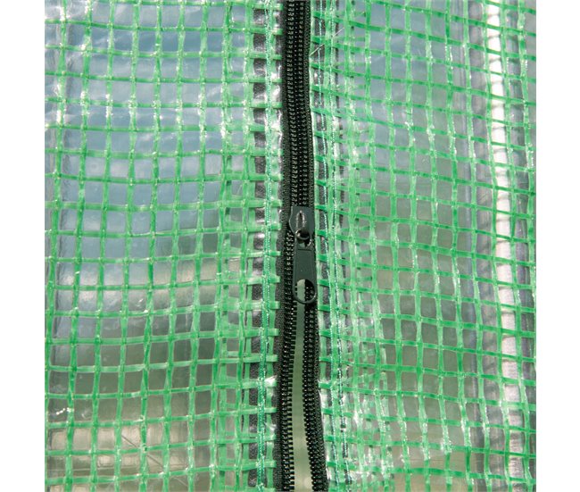 Invernadero Acero, PE Outsunny Verde