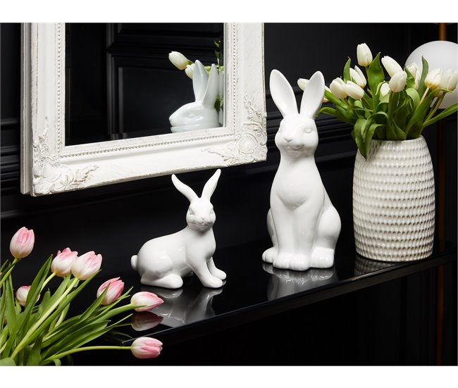 Beliani Accesorio decorativo PAIMPOL Blanco