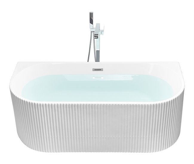Beliani Bañera GOCTA 167x73 Blanco